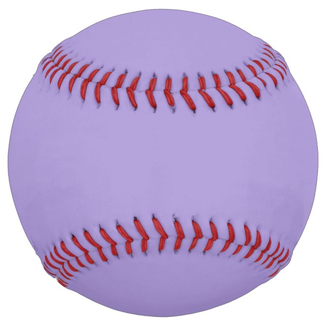 Soft Lavender Purple Colour Softball (Front)