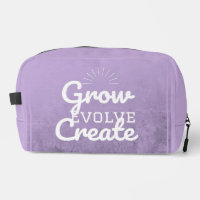 Soft Lavender-Purple with White Typography 