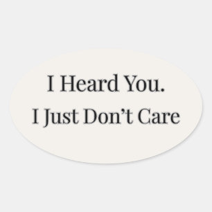 soft life aesthetic oval sticker