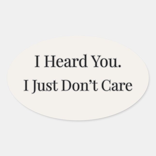 soft life aesthetic oval sticker (Front)