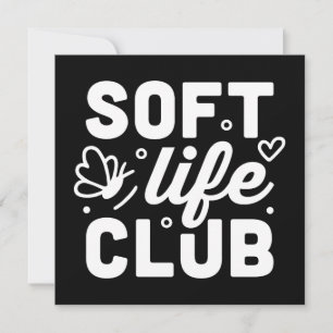 Soft life club self care group black card