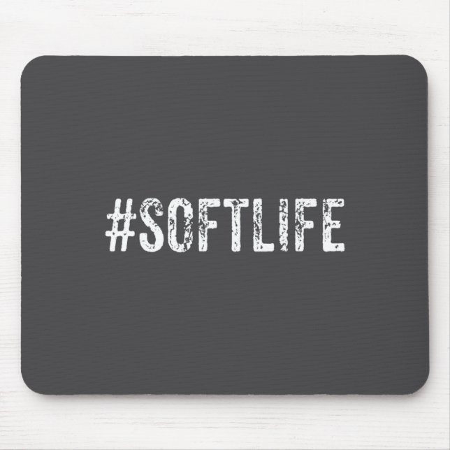 Soft Life Dont Stress Stress Softlife Softli  Mouse Mat (Front)