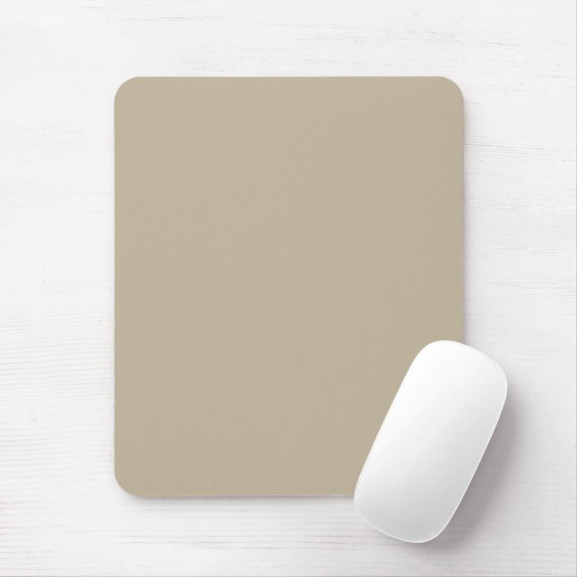 Soft Light Beige Background – Wedding Design Mouse Mat (With Mouse)