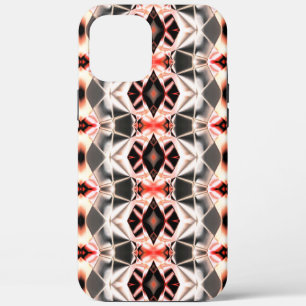 Soft light to dark rapport, reddish salmon to grey iPhone 12 pro max case