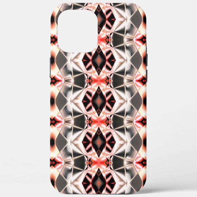 Soft light to dark rapport, reddish salmon to grey Case-Mate iPhone case (Back)