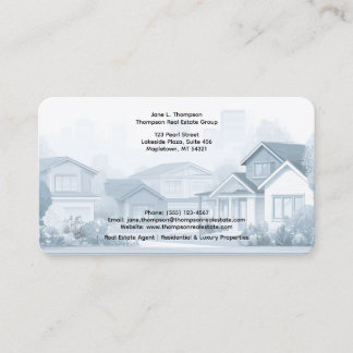 🏡 Soft Luxury Real Estate Business Card ✨💼