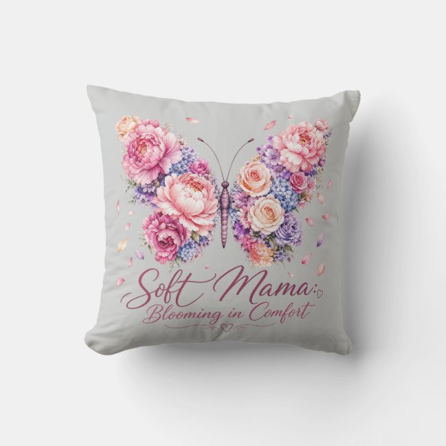 Soft Mama Blooming in Comfort Cushion (Front)