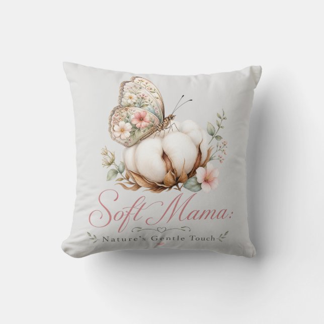 Soft Mama Nature's Gentle Touch Cushion (Front)
