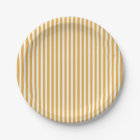 Soft Marigold Yellow Cabana Stripe