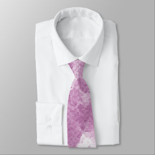 Soft Mauve Lilac Watercolor Wash Pattern Tie