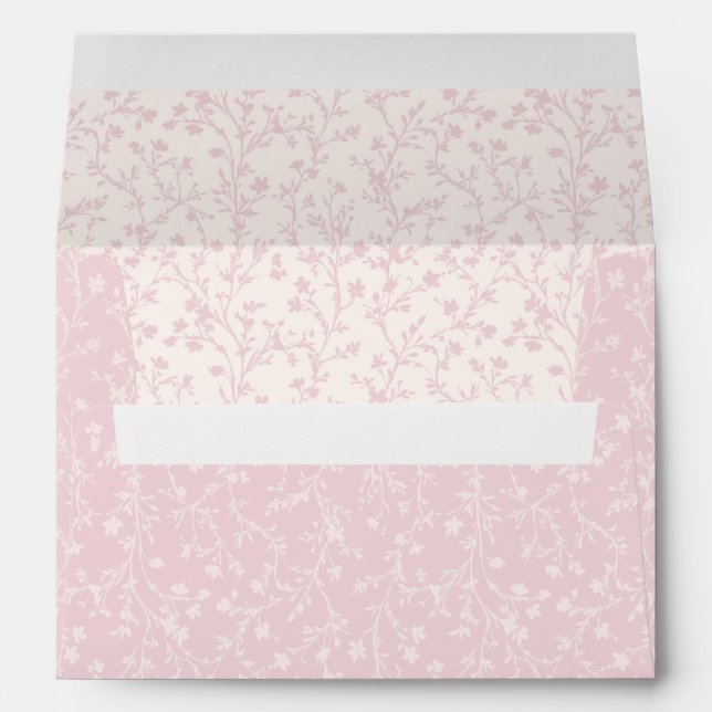 Soft Meadow Neutral - Blush Pink Envelope (Back (Bottom))