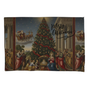 Soft Microfiber Nativity Christmas Pillowcase