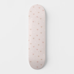 Soft Minimal Heart Pattern Skateboard