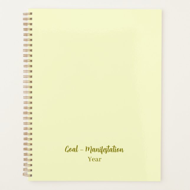 Soft Morning Ray Planner (Front)