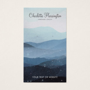 Soft Mountains Blue Jewelry