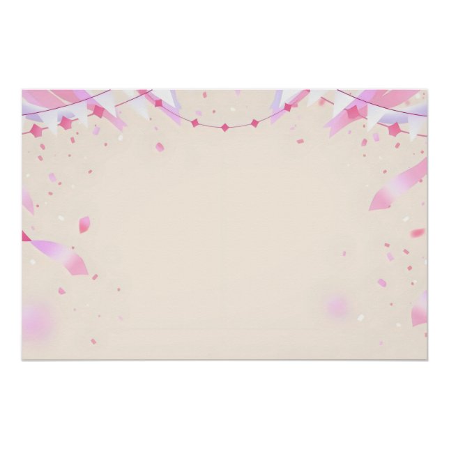 soft ombre banners poster (Front)