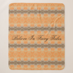 Soft Orange and Brown Blanket