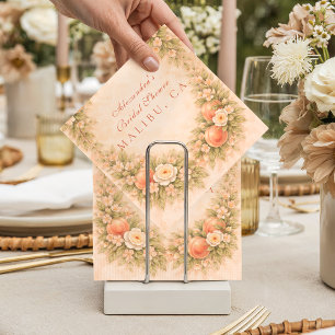 Soft Orchard Dreams Bridal Shower Napkin