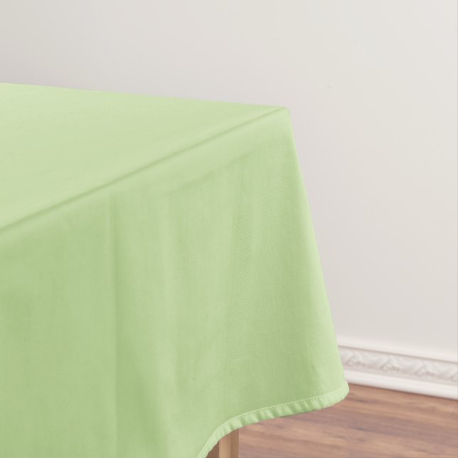 Soft Pale Green Table cloth (In Situ)
