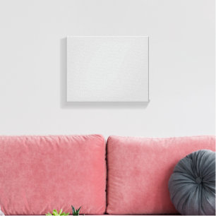 Soft Pale Grey Geometric Canvas Print