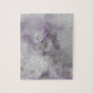 Soft Pansies Jigsaw Puzzle