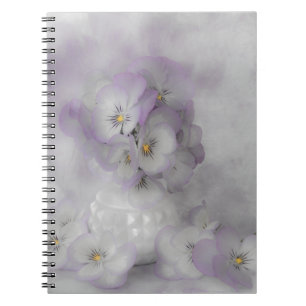 Soft Pansies Notebook
