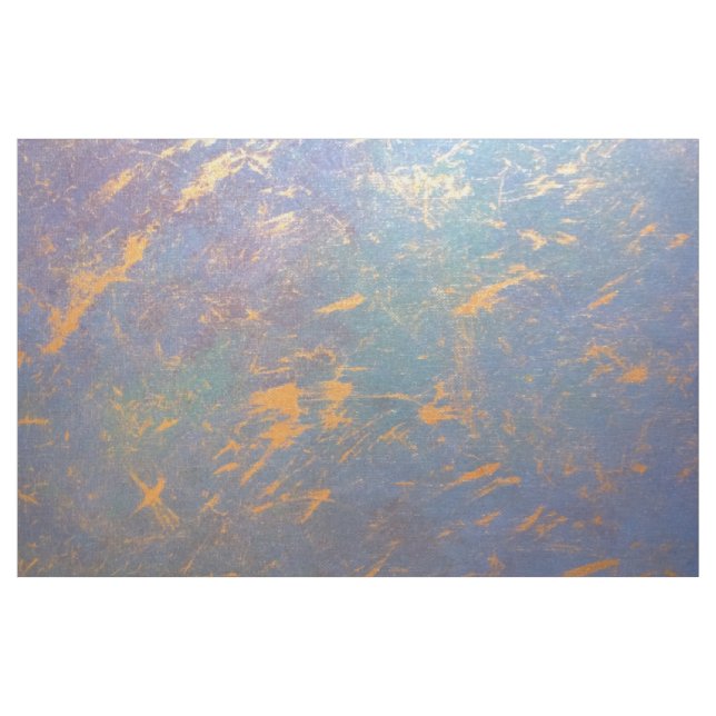 Soft Pastel Abstract | Gold and Muted Splatter Fabric (Yard)