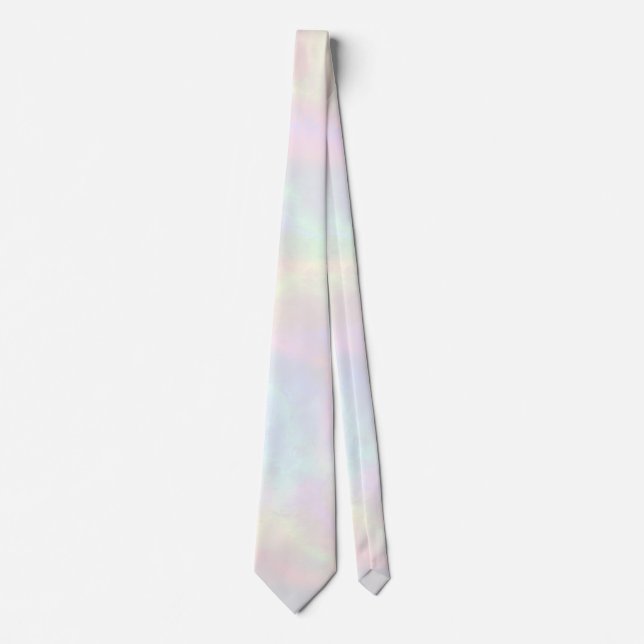 soft pastel colours  tie (Front)