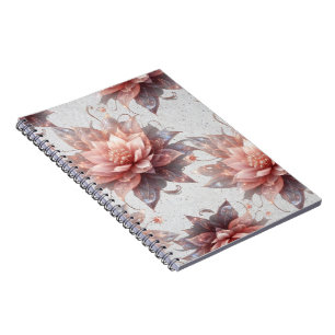 Soft Pastel Floral Notebook – Stylish Writing