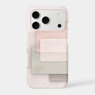 Soft pastel layers AI art Iphone 17 case