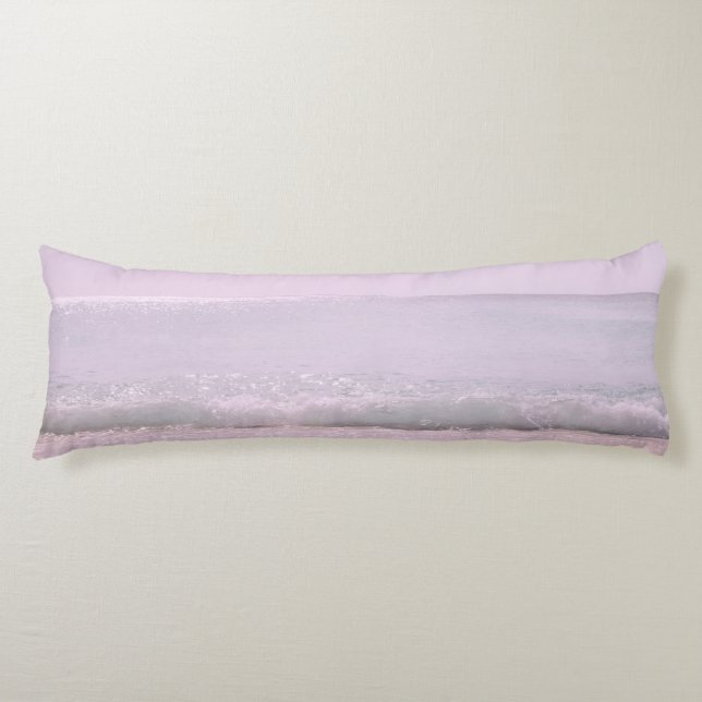 Soft Pastel Ocean Waves 5 Body Cushion (Front)