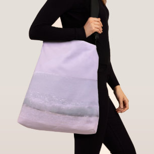 Soft Pastel Ocean Waves 5 Crossbody Bag