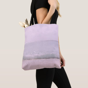 Soft Pastel Ocean Waves 5 Tote Bag