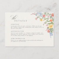 Soft Pastel Ornate Spring Garden  Wedding Details
