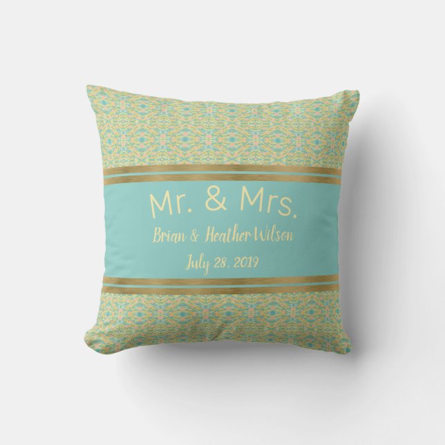 Soft Pastel Paint Splatter Keepsake Cushion (Front)