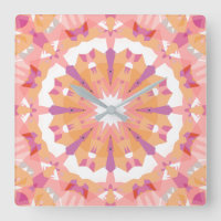 Soft Pastel Pink Peach Purple Star Eclectic Decor