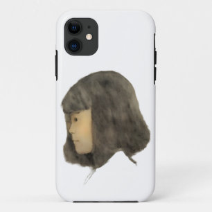 Soft Pastel Portrait Girl Mobile Case