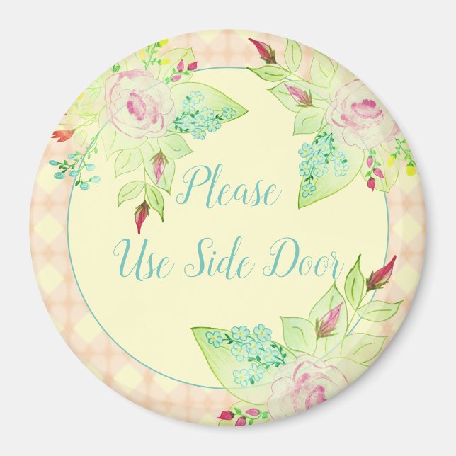 Soft Pastel Shade Magnet (Front)