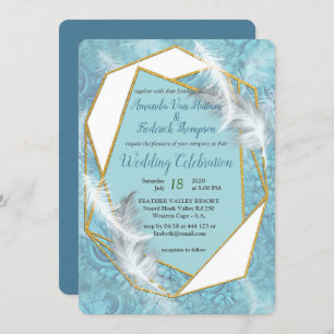 Soft Pastel Shades of Sage Green Invitation