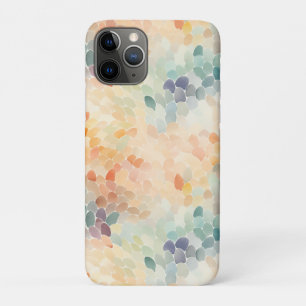 Soft Pastel Watercolor Abstract iPhone 11 Pro Case