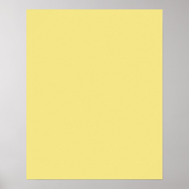Soft pastel yellow decor ready to customise (Front)
