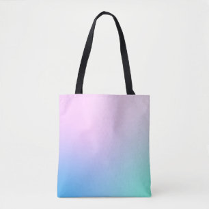 Soft pastels All-over printed tote bag