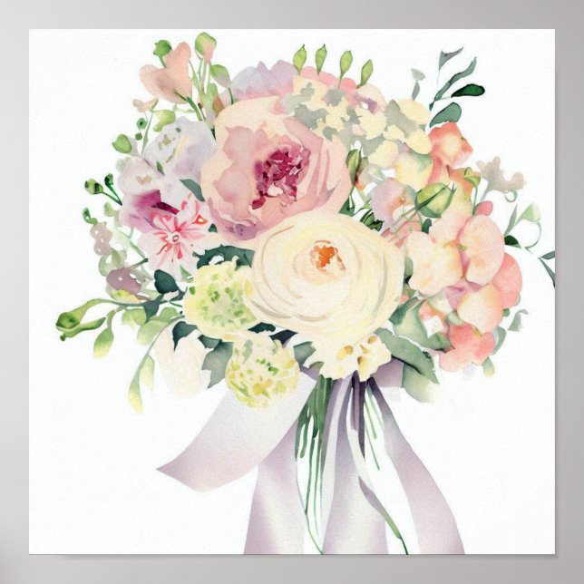 Soft Pastels, Attendants Bouquet (B) Poster (Front)