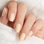 Soft Peach Minx Nail Art<br><div class="desc">Enhance your natural beauty with these elegant Soft Peach nail wraps. The delicate, romantic hue complements any skin tone and adds a touch of understated sophistication to your look. Perfect for weddings, everyday wear, or a subtle statement, these easy-to-apply and long-lasting wraps offer a salon-quality finish without the hassle.</div>