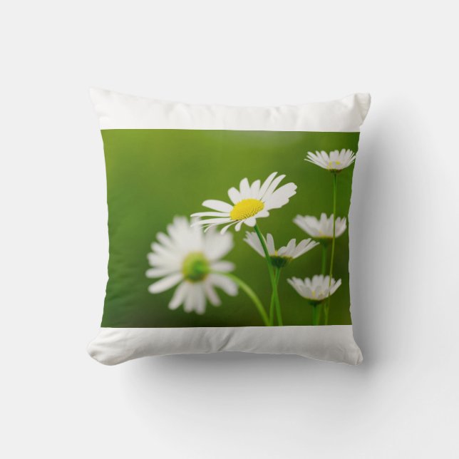 Soft pillow for every family - Fresh flower wallpa (Front)
