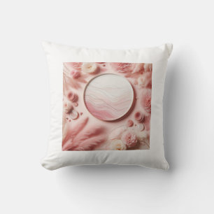 Soft Pink Aesthetic Wallpaper" Cushion
