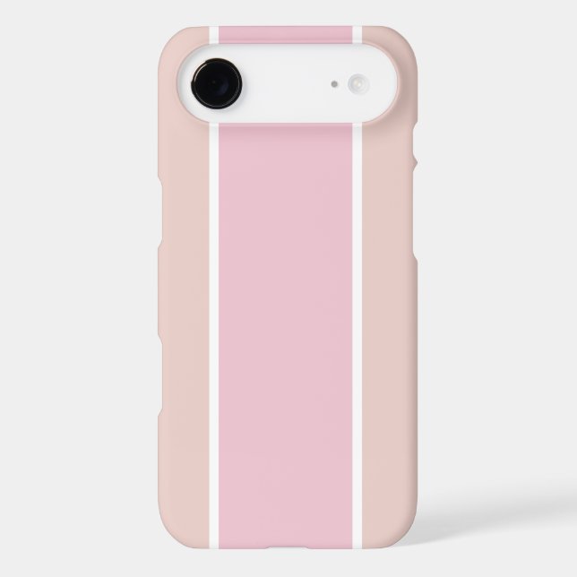 Soft Pink and Beige Vertical Stripe Pattern (Back)