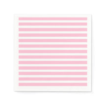 Soft Pink and White Stripes