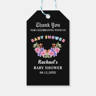 Soft Pink Baby Shower, Baby Girl Shower Gift Tags