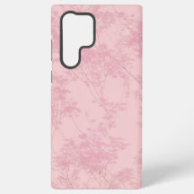 Soft Pink Bamboo Grove Pattern Phone Case